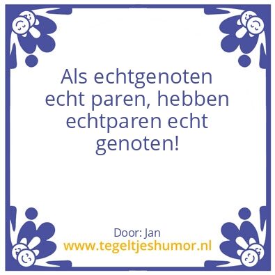 Tegeltje: Waar?