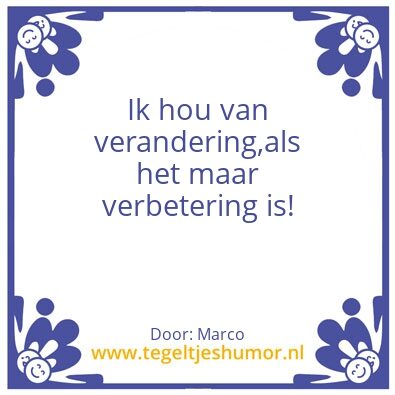 Tegeltje: Marco