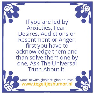 Tegeltje: As within as without.