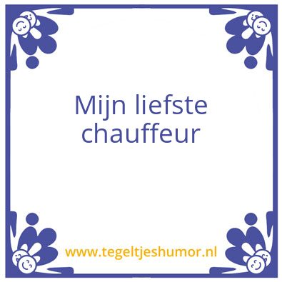 Tegeltje: Binnie