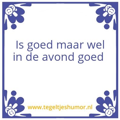 Tegeltje: Liede is