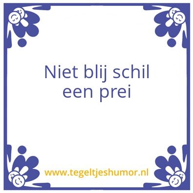 Tegeltje: Aa