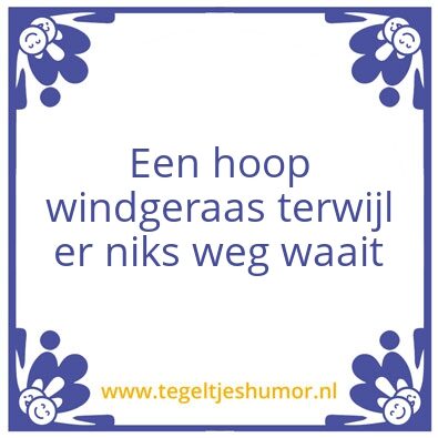 Tegeltje: Storm
