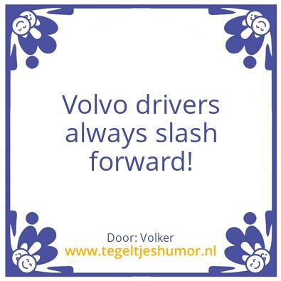 Tegeltje: Slash