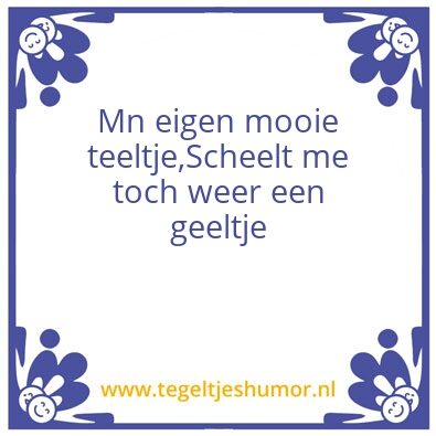 Tegeltje: Gras