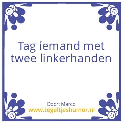 Tegeltje: Monteur?