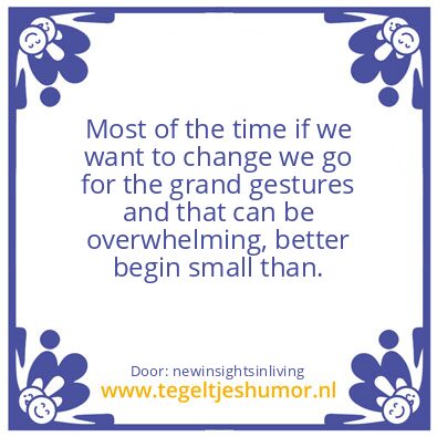 Tegeltje: Changes.