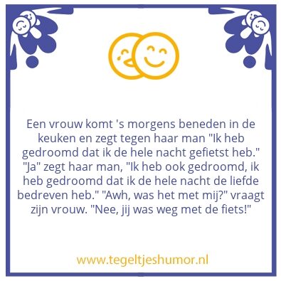 Tegeltje: Dromen