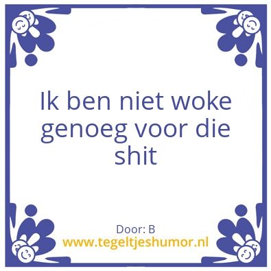 Tegeltje: A
