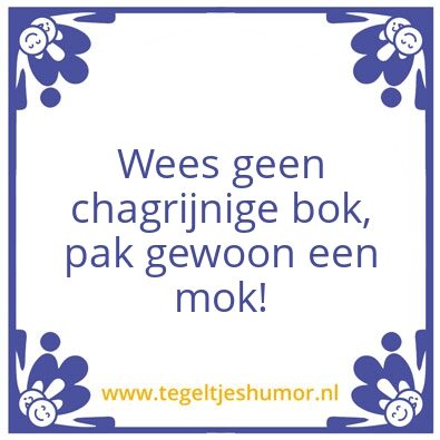 Tegeltje: X
