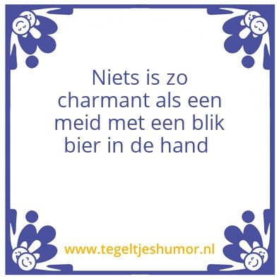 Tegeltje: Blik biet