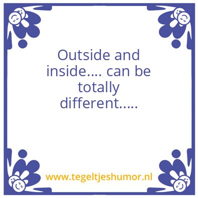 Tegeltje: Inside