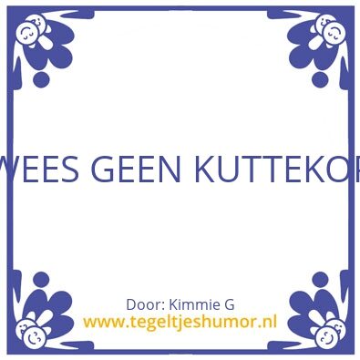 Tegeltje: Corona