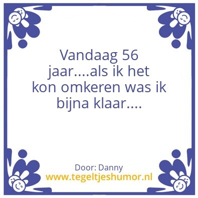 Tegeltje: Danny