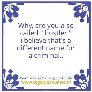 Tegeltje: WAKE UP !