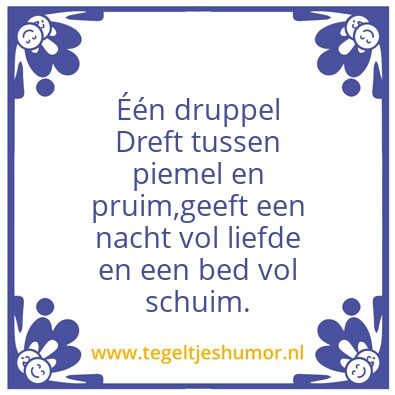 Tegeltje: Juist