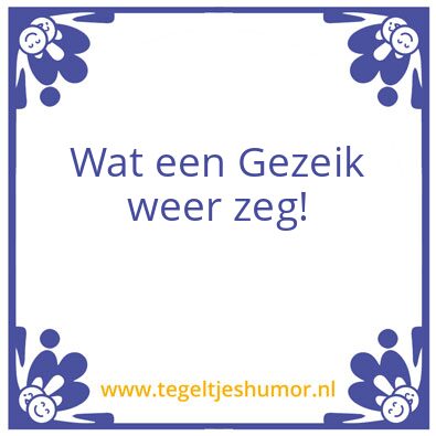 Tegeltje: Wc