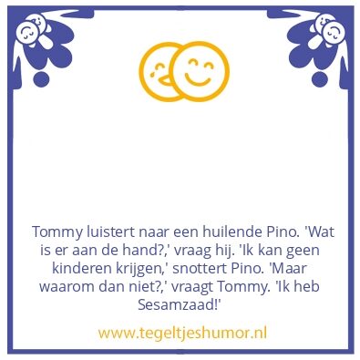 Tegeltje: Geen kinderen