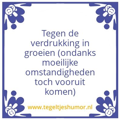 Tegeltje: hoi