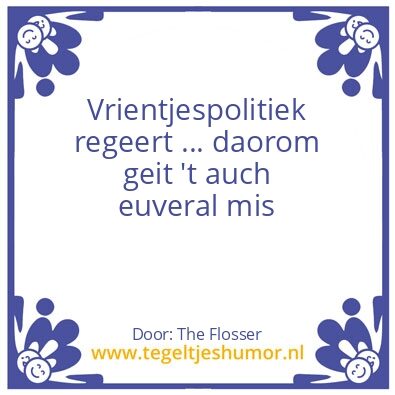 Tegeltje: overige