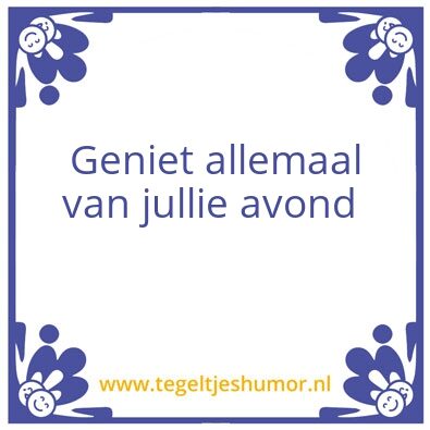 Tegeltje: H