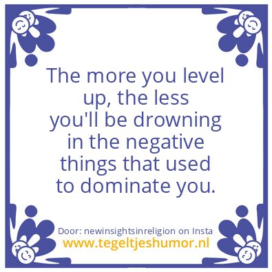 Tegeltje: level up