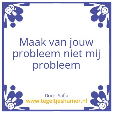 Tegeltje: Safia