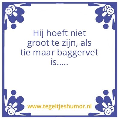 Tegeltje: Groot