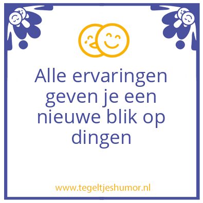 Tegeltje: Dus