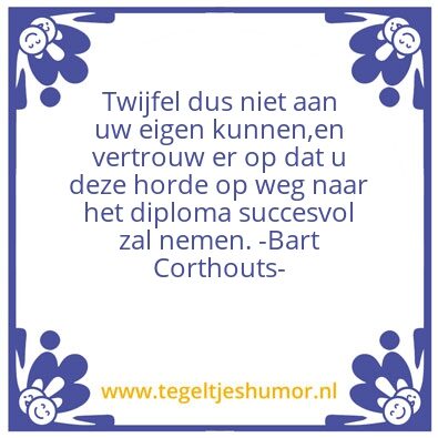 Tegeltje: B