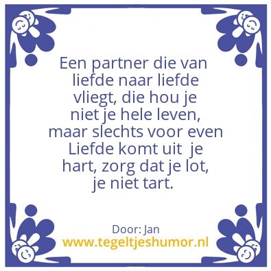 Tegeltje: Jan