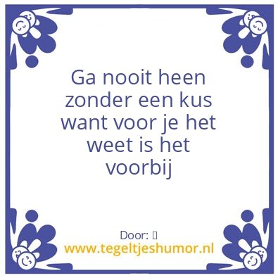 Tegeltje: liefde