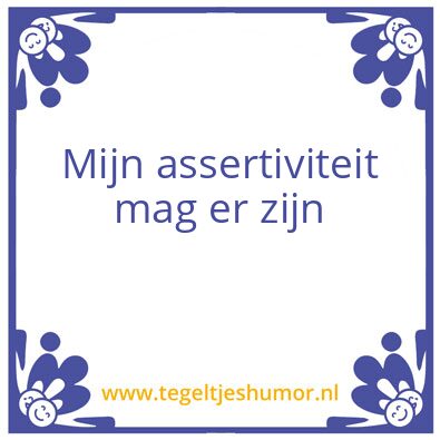 Tegeltje: Ass