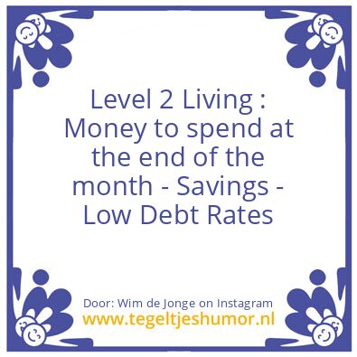 Tegeltje: Level 2 thinking