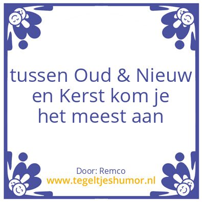 Tegeltje: aankomen