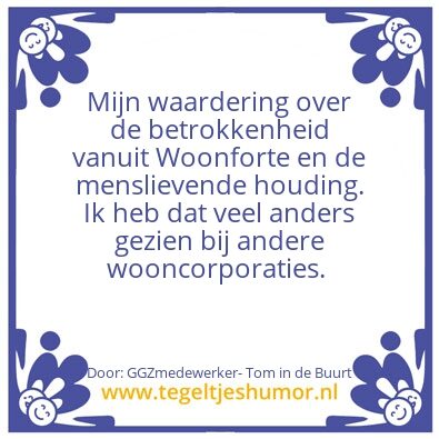Tegeltje: Compliment