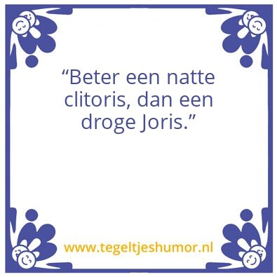 Tegeltje: Joris