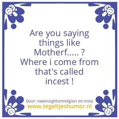Tegeltje: WAKE UP !