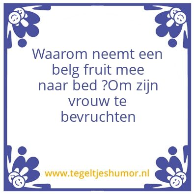 Tegeltje: fruit