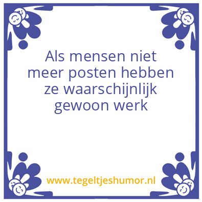 Tegeltje: LinkedIn