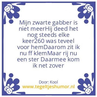 Tegeltje: Volvo