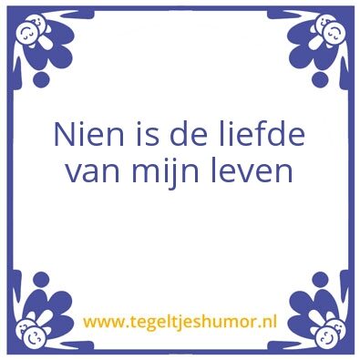 Tegeltje: Liefde