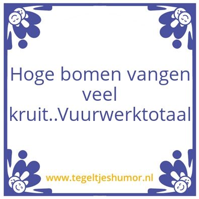 Tegeltje: VWT