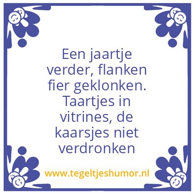 Tegeltje: Me