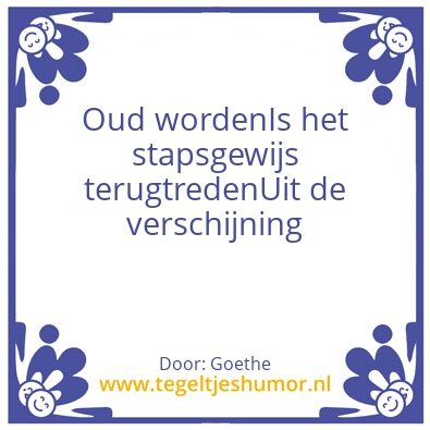 Tegeltje: Ouder