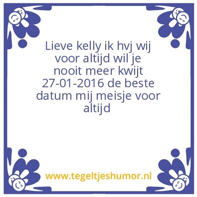Tegeltje: Liefde
