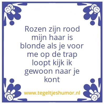 Tegeltje: De trap rap