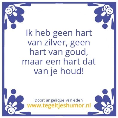 Tegeltje: liefde