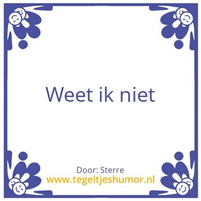 Tegeltje: Jemoeder