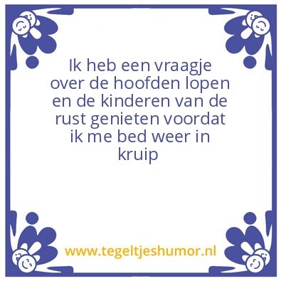 Tegeltje: Tinus